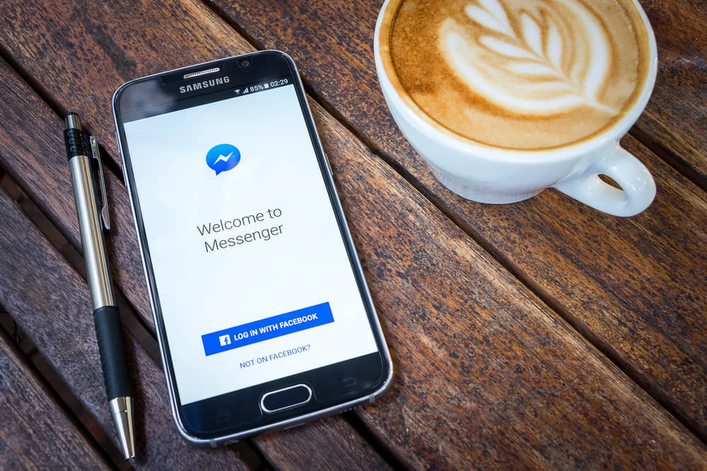 Suppression de l'application messenger d'un smartphone